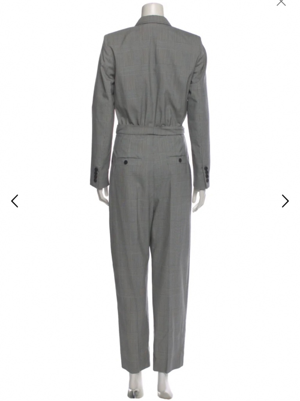 Max Mara 100% wool jumpsuit size M